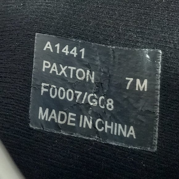 Coach Shoes Paxton Wm 7M Silver and Black Casual Lace-up Footwear A1441 - Picture 13 of 13